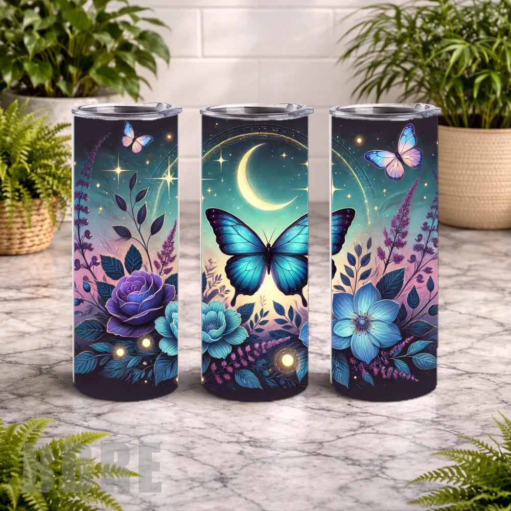 Butterfly Garden 20 OZ Wrap Mockup