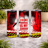 Crime Solving 20 OZ Wrap Mockup
