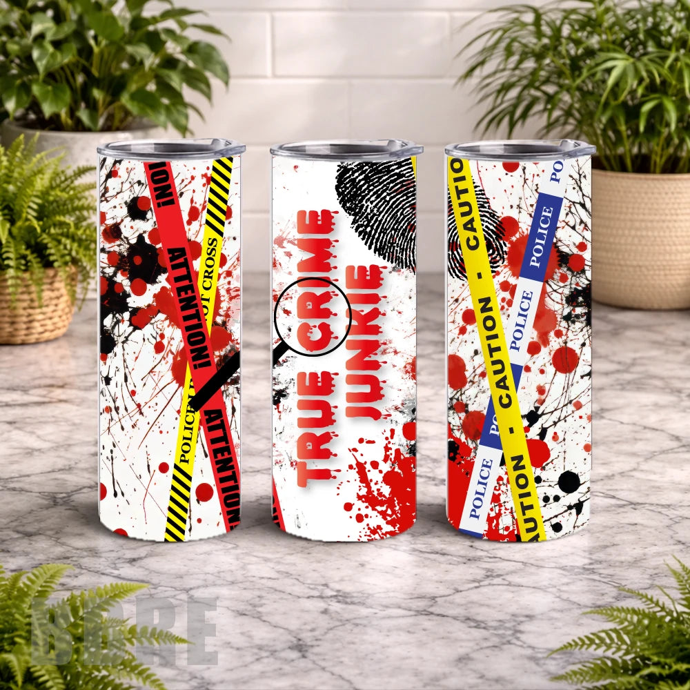 True Crime 2 20 OZ Wrap Mockup