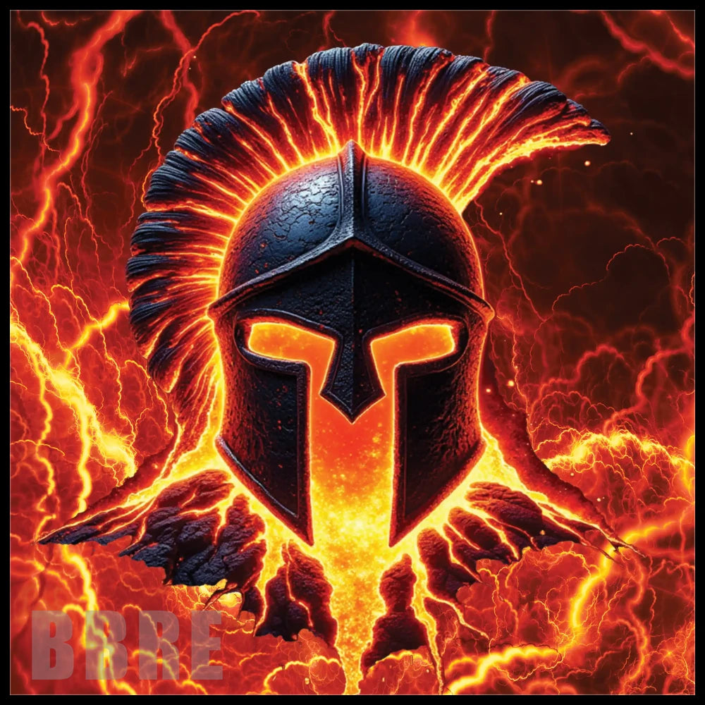Spartan Helmet 20 OZ Sublimation Wrap