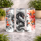 Dragon Blossom 2 20 OZ Wrap Mockup