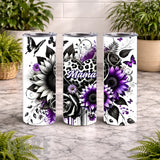 Mama Heart 20 OZ Wrap Mockup