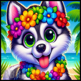 Hawaiian Pup 20 OZ Sublimation Wrap