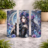 Mystical Moon 20 OZ Wrap Mockup