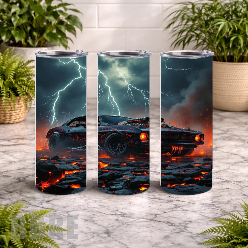 Lava Car 20 OZ Wrap Mockup