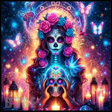 Sugar Skull 7 20 OZ Sublimation Wrap