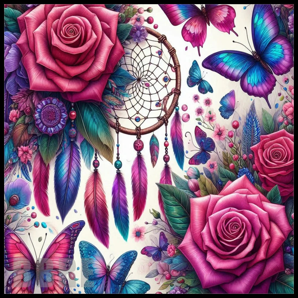 Dreamcatcher Blooms 20 OZ Sublimation Wrap