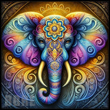 Colorful Elephant 2 20 OZ Sublimation Wrap