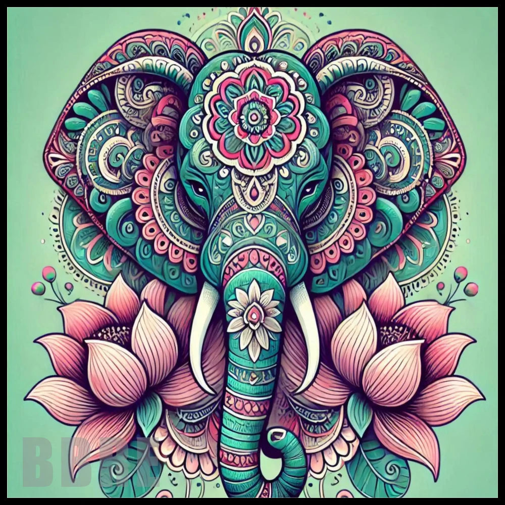 Elephant Mandala 3 20 OZ Sublimation Wrap