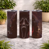 Scream Mask 20 OZ Wrap Mockup