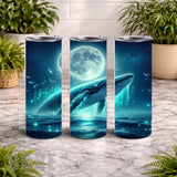 Whale Moon 20 OZ Wrap Mockup