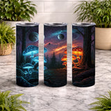 Cosmic Mushrooms 20 OZ Wrap Mockup