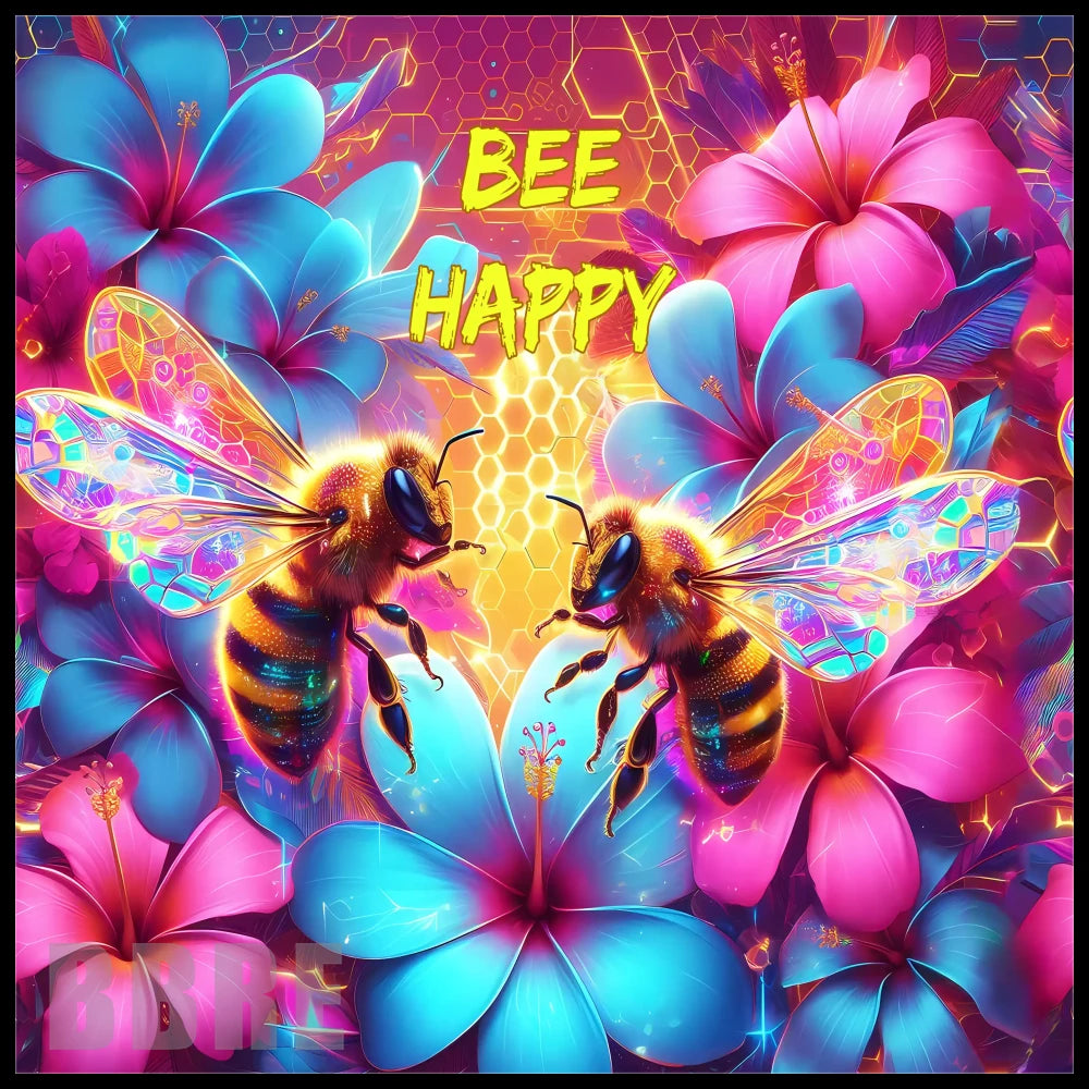 Bee Happy 20 OZ Sublimation Wrap