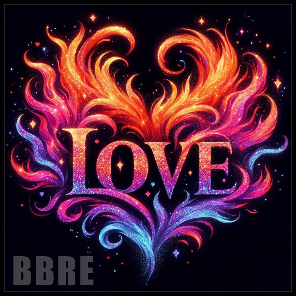 Fiery Love 20 OZ Sublimation Wrap