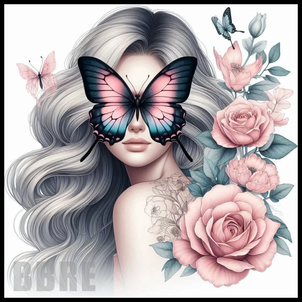 Butterfly Blossom 26 20 OZ Sublimation Wrap