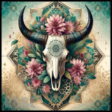 Floral Skull 4 20 OZ Sublimation Wrap