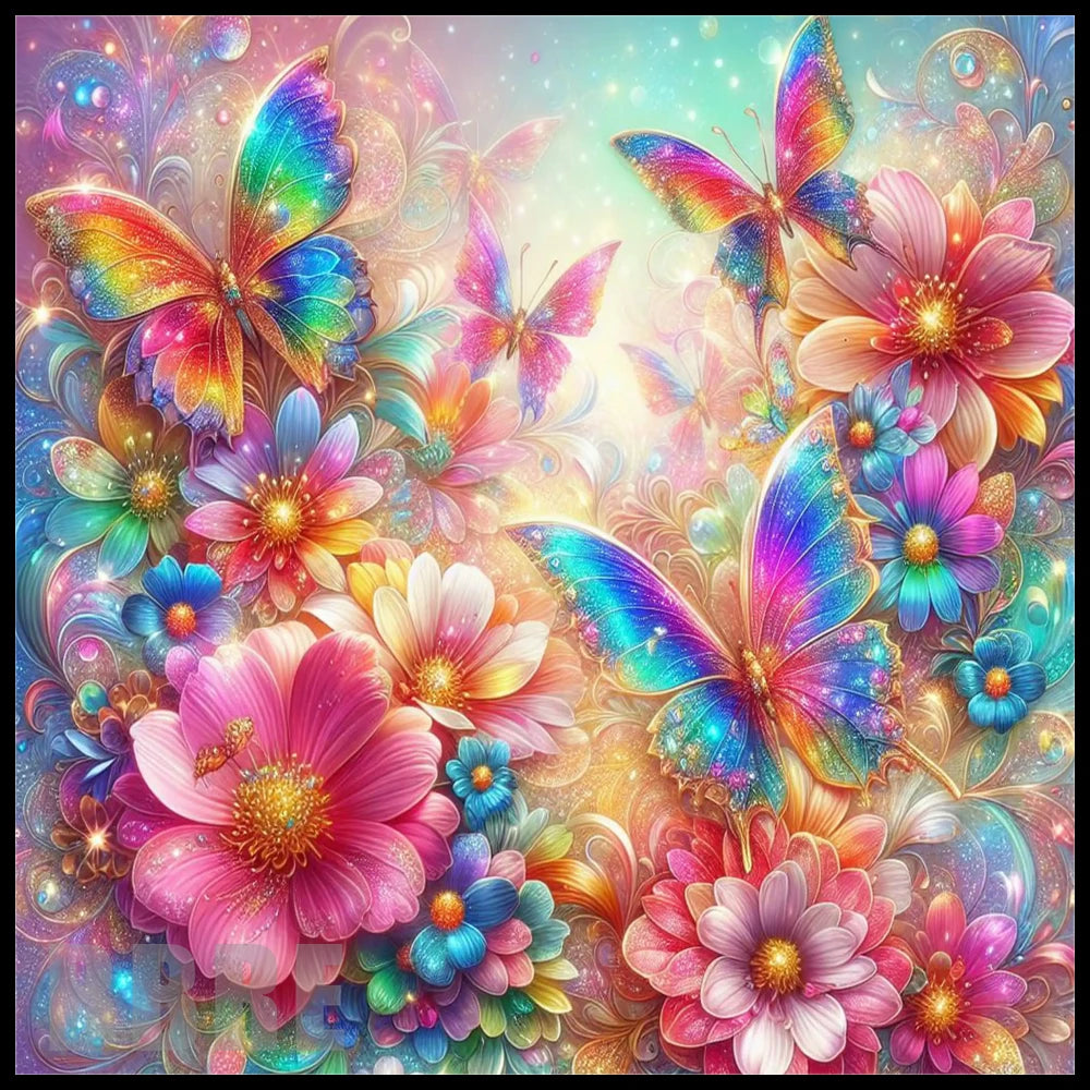 Butterfly Blossom 5 20 OZ Sublimation Wrap