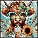 Highland Cow 2 20 OZ Sublimation Wrap