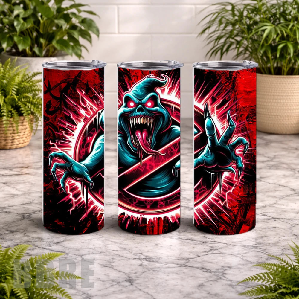 Ghostly Specter 20 OZ Wrap Mockup