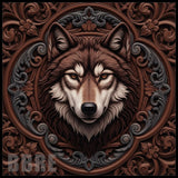 Wolf Emblem 20 OZ Sublimation Wrap