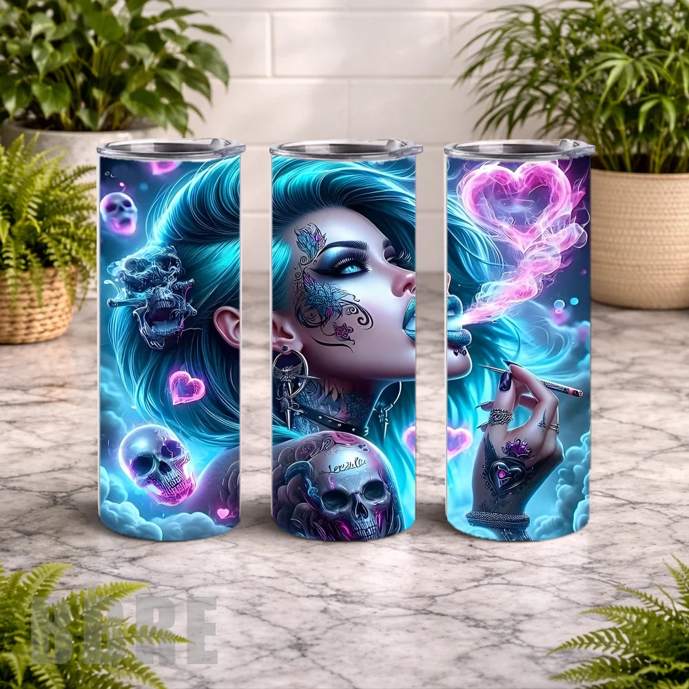 Gothic Beauty 6 20 OZ Wrap Mockup