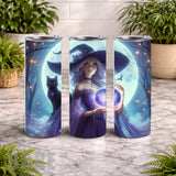 Mystical Witch 20 OZ Wrap Mockup