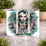Tattooed Beauty 20 OZ Wrap Mockup