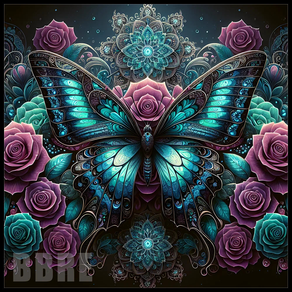 Butterfly Blossom 7 20 OZ Sublimation Wrap