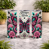 Butterfly Blossom 8 20 OZ Wrap Mockup