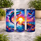 Vibrant Fishing 20 OZ Wrap Mockup