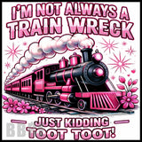 Train Wreck 20 OZ Sublimation Wrap
