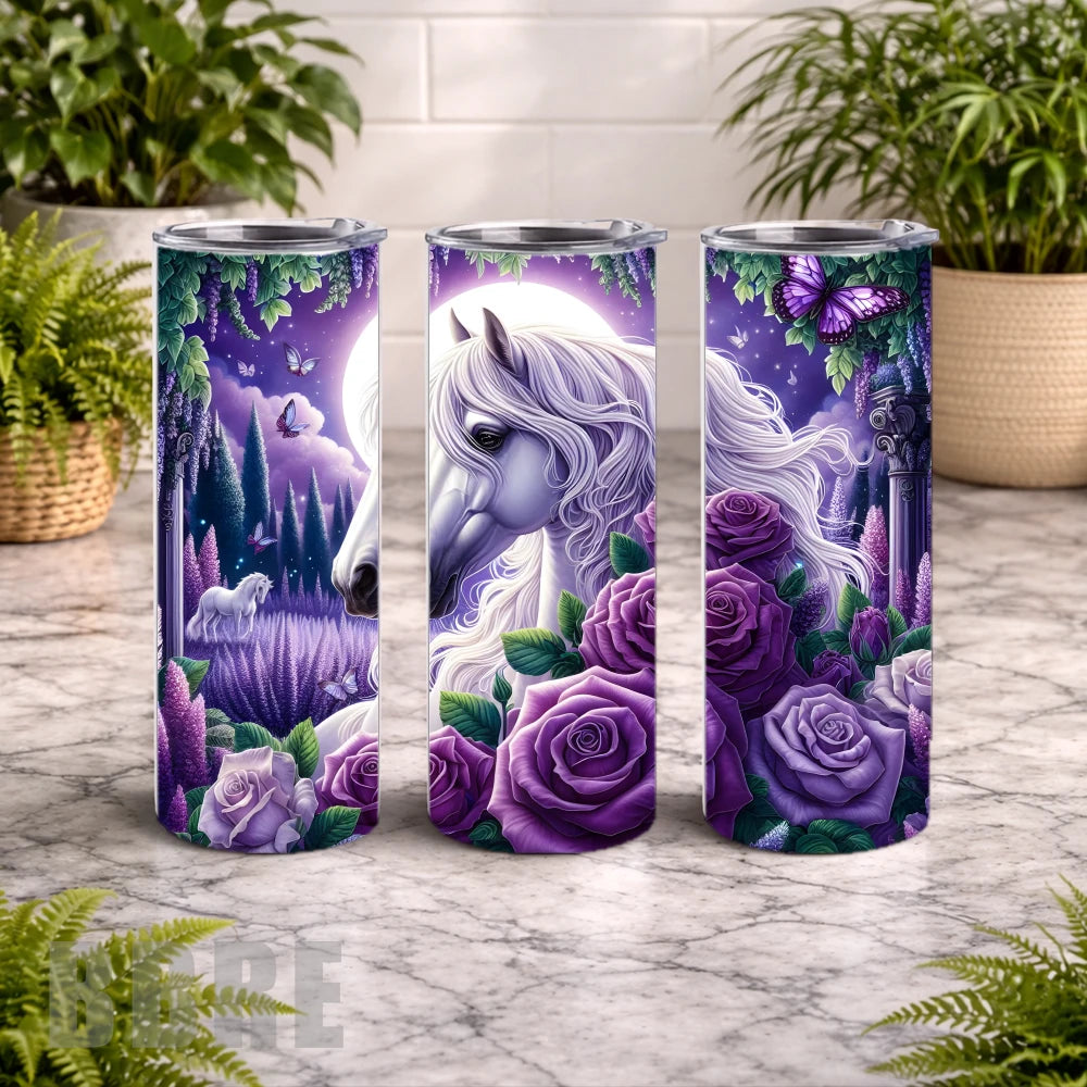Majestic Unicorn 2 20 OZ Wrap Mockup