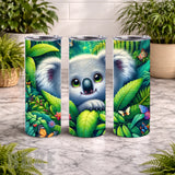 Koala Jungle 20 OZ Wrap Mockup