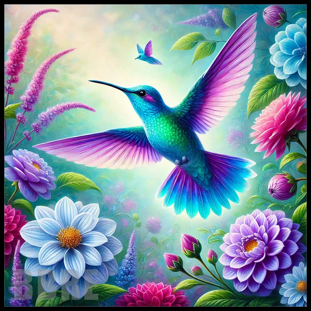 Hummingbird Paradise 20 OZ Sublimation Wrap