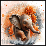 Elephant Splash 20 OZ Sublimation Wrap
