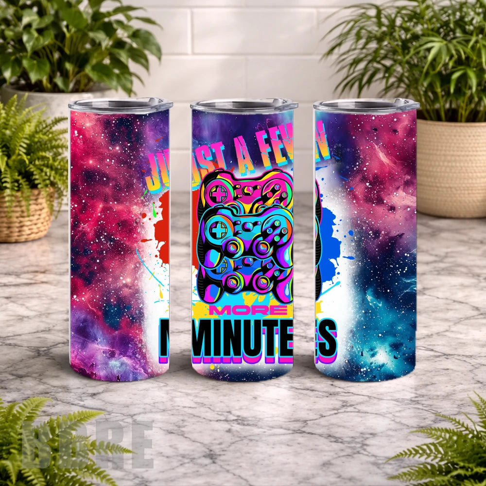 Gaming Tumbler 20 OZ Wrap Mockup