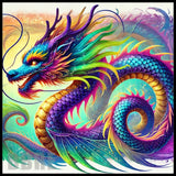 Colorful Dragon 20 OZ Sublimation Wrap