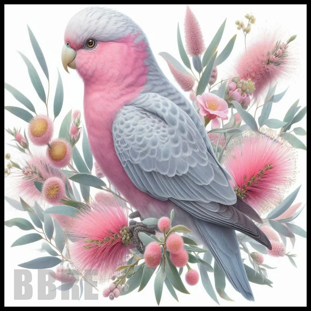 Pink Bird 20 OZ Sublimation Wrap