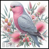 Pink Bird 20 OZ Sublimation Wrap