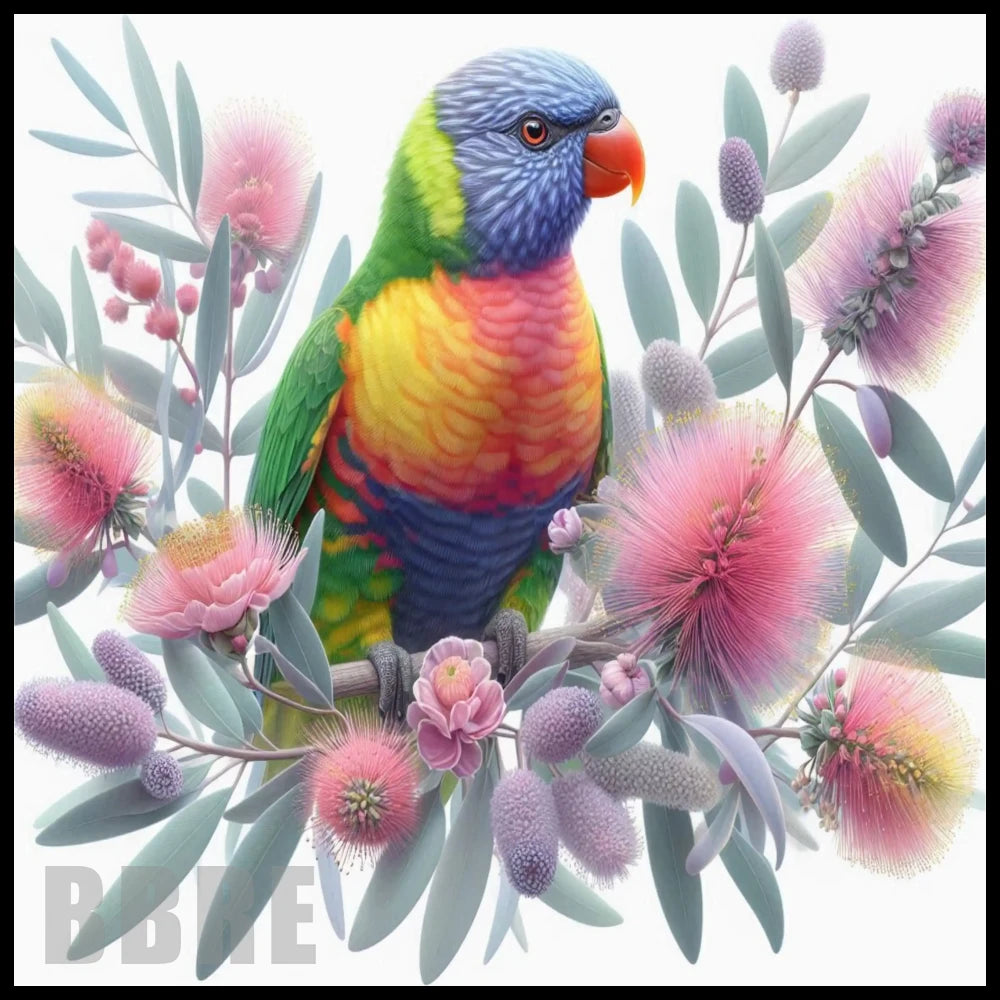 Colorful Parrot 2 20 OZ Sublimation Wrap