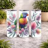 Colorful Parrot 2 20 OZ Wrap Mockup