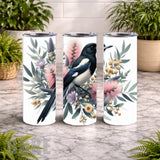Floral Magpie 20 OZ Wrap Mockup