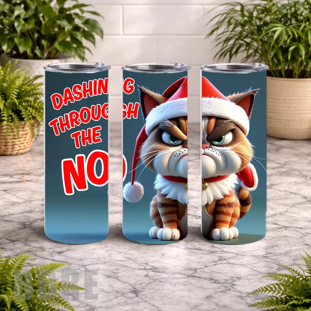 Grumpy Cat 20 OZ Wrap Mockup