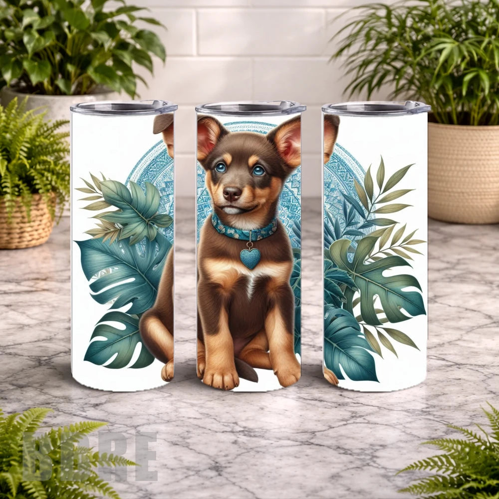 Puppy Paradise 20 OZ Wrap Mockup
