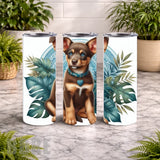 Puppy Paradise 20 OZ Wrap Mockup