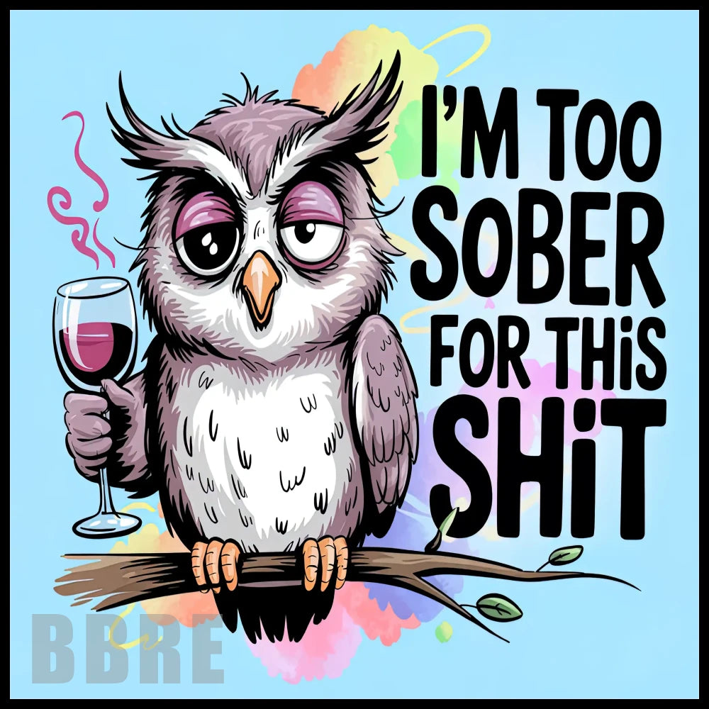 Sober Owl 20 OZ Sublimation Wrap