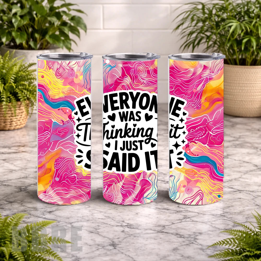 Bold Statement 20 OZ Wrap Mockup