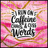 Caffeine Chaos 20 OZ Sublimation Wrap
