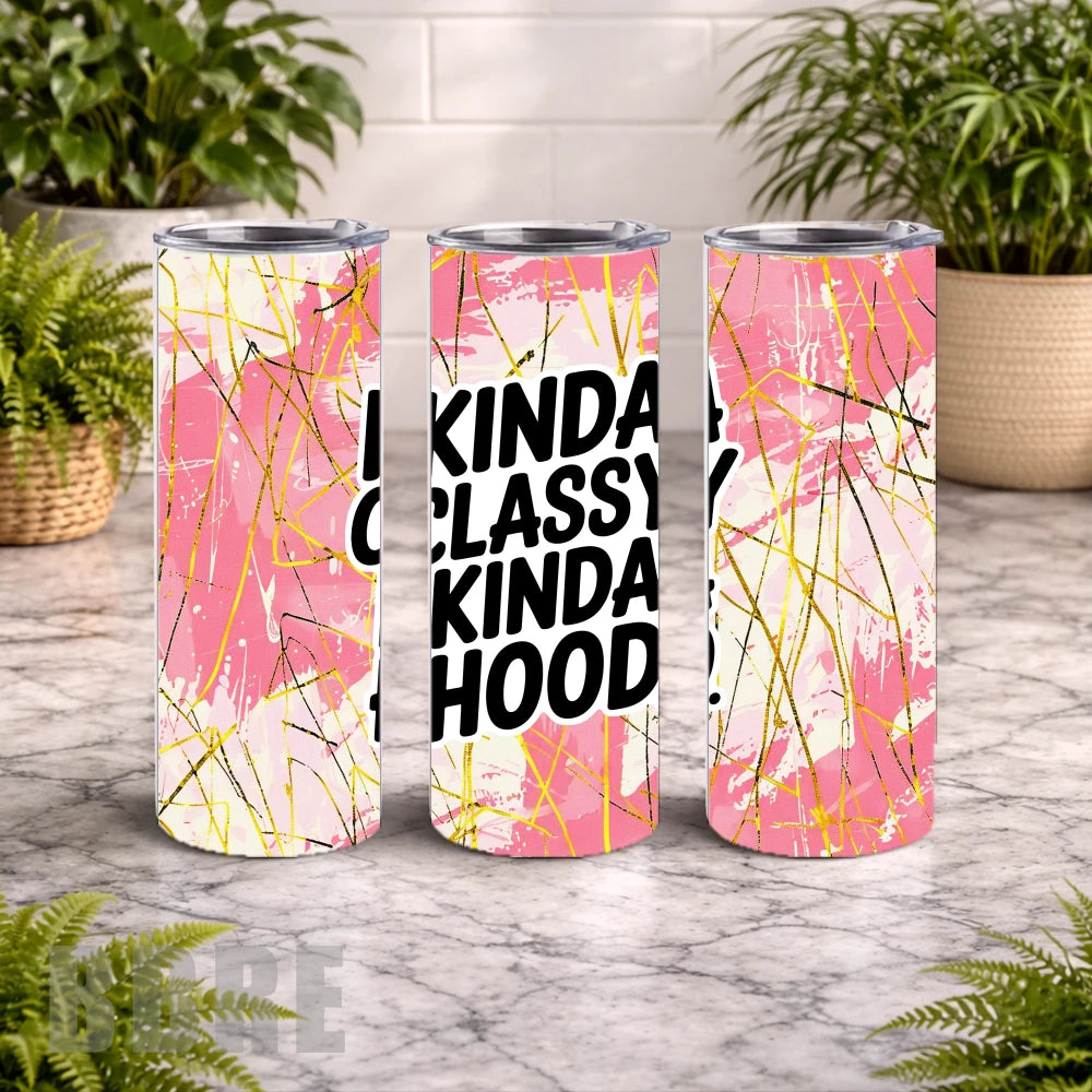 Classy Hood 20 OZ Wrap Mockup