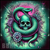 Snake Skull 20 OZ Sublimation Wrap